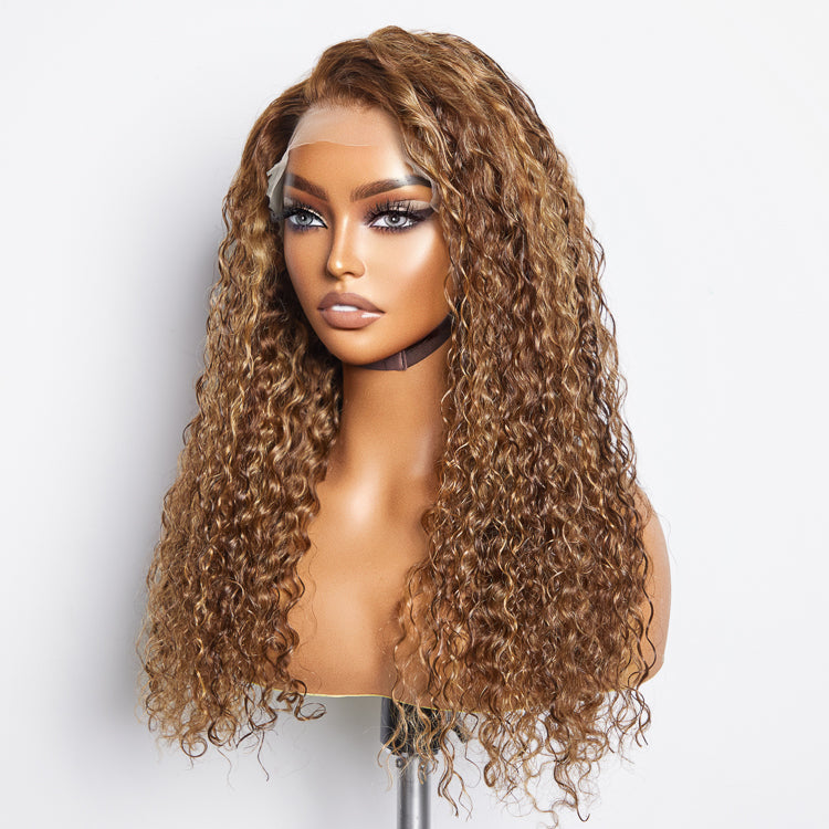 Water Wave 13x4 Lace Front Wig | 100% Human Hair | 150% Density