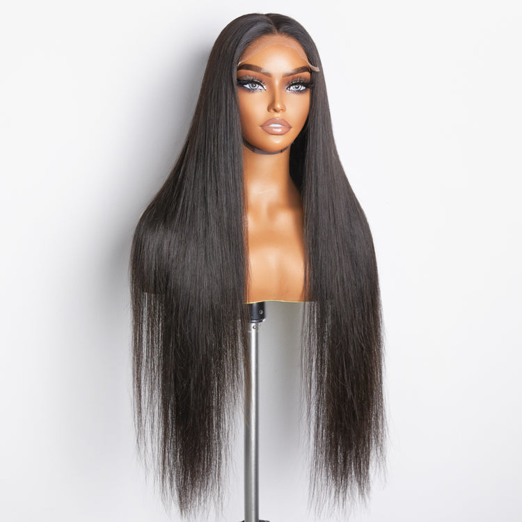 5x5 Glueless Lace Closure Wig 180% Density Straight