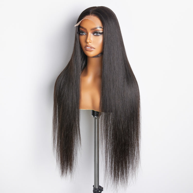 5x5 Glueless Lace Closure Wig 180% Density Straight