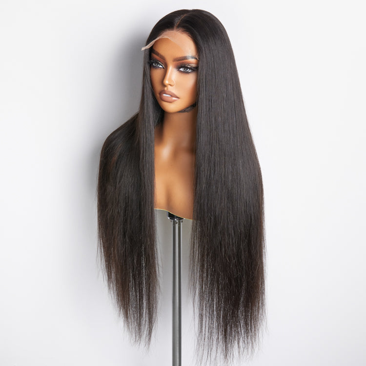 5x5 Glueless Lace Closure Wig 180% Density Straight