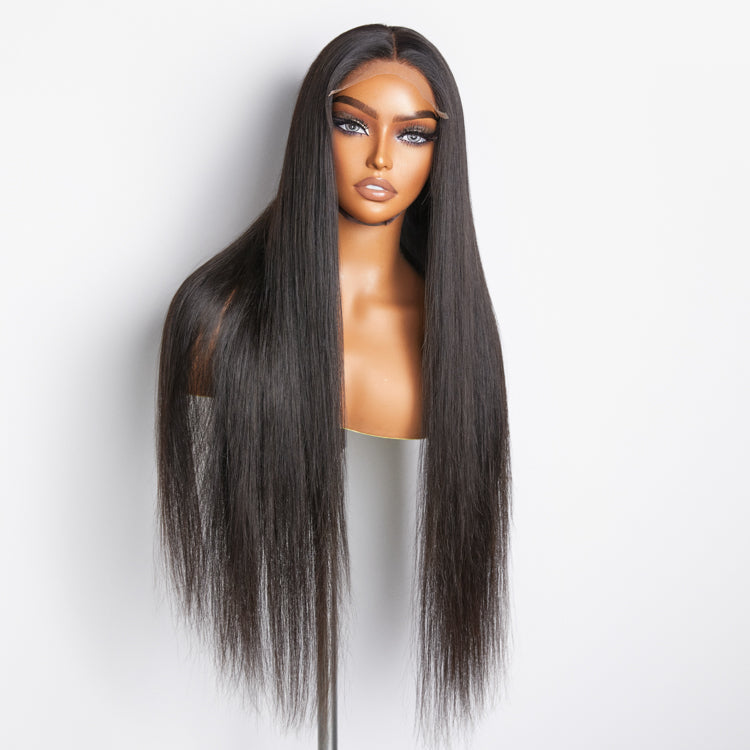 5x5 Glueless Lace Closure Wig 180% Density Straight