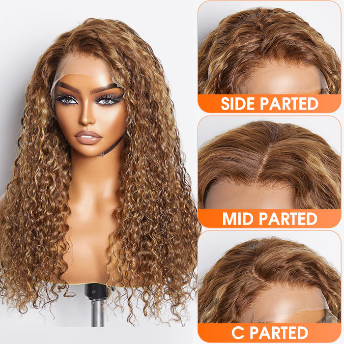 Water Wave 13x4 Lace Front Wig | 100% Human Hair | 150% Density