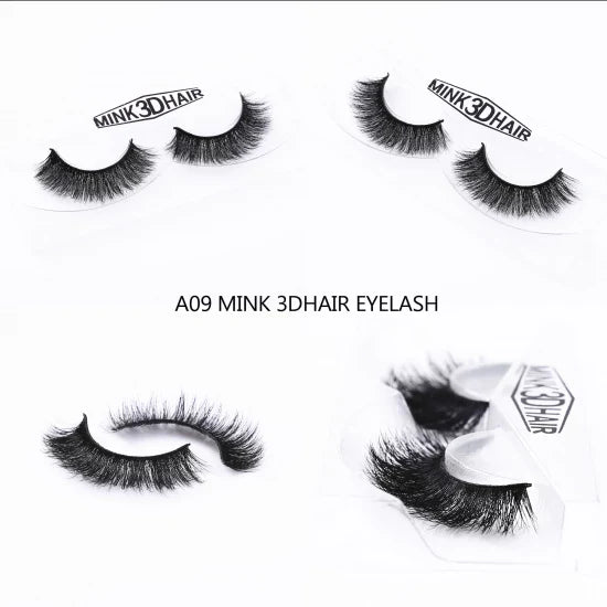 3D Mink Eye Lashes A09