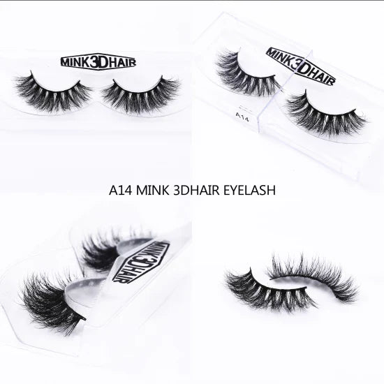 3D Mink Lashes A14