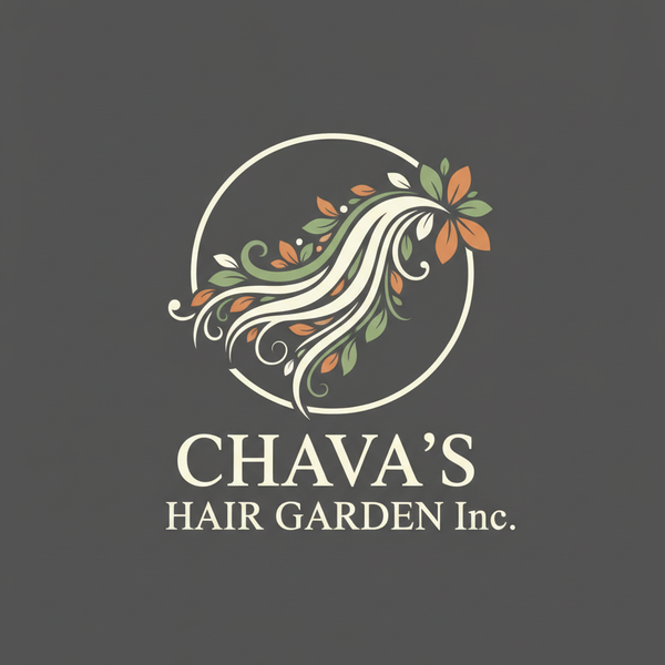 Chava's Hair Garden Inverse Logo